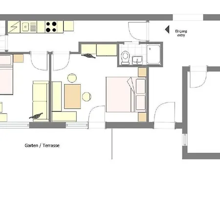 Schones - 2 Bis 4 Personen In Kappl Ca 46 M Brandau Apartment